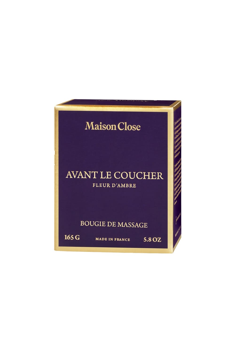 Массажная свеча Maison Close 560504 Avant le Coucher - Freur D`Ambre
