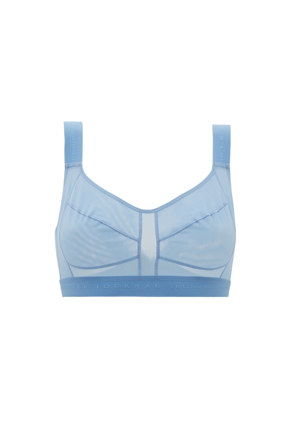 Бюстгальтер бралетт поддерживающий, с двойной чашкой, на широких бретелях, без косточек Le Journal Intime VIVIEN Trianon