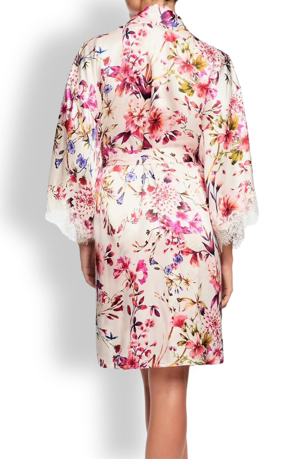 Халат кимоно из шелка Sainted Sisters Scarlett L68002P