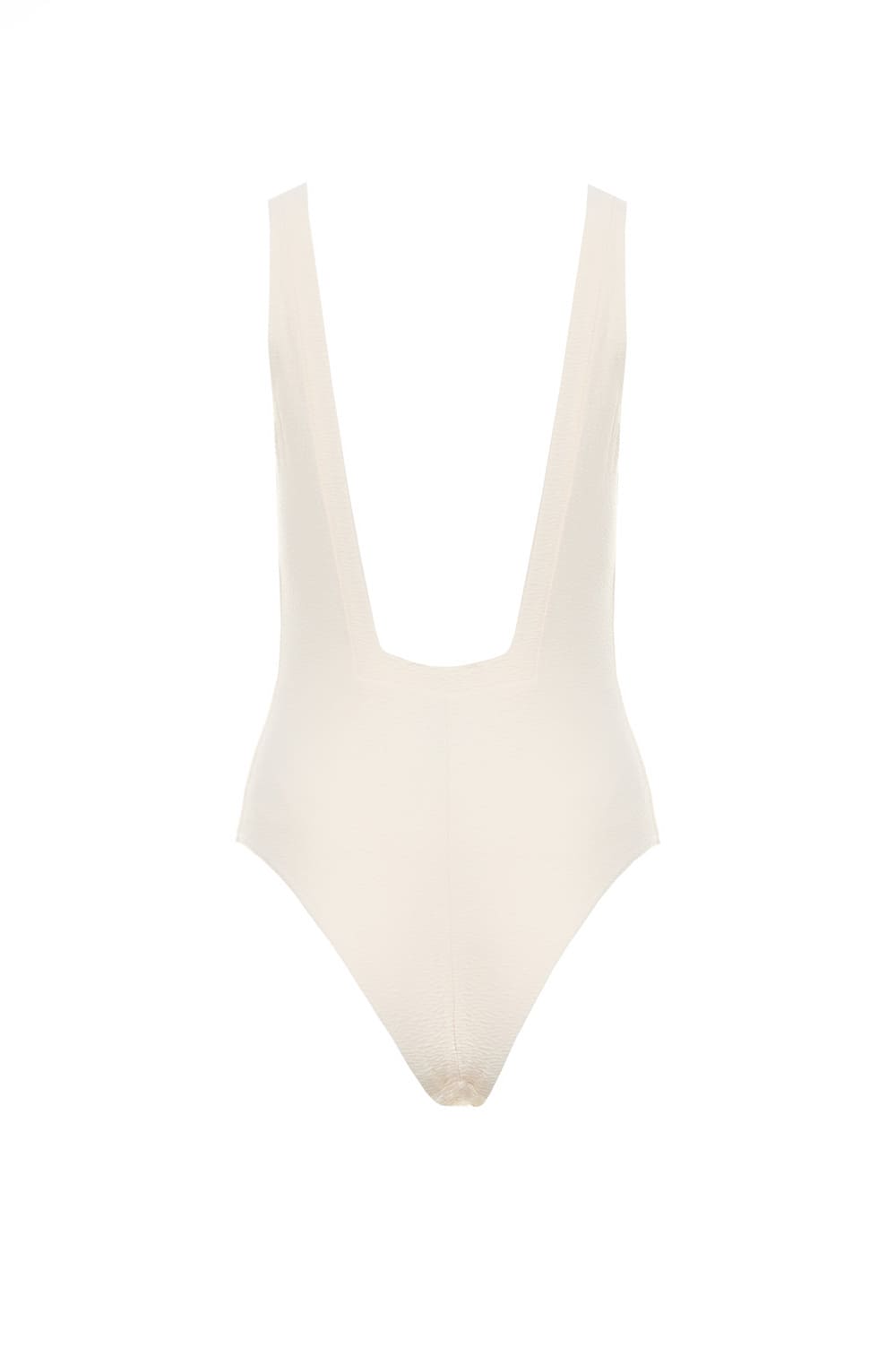 Слитный купальник из фактурной ткани Emporio Armani 262613 4R307