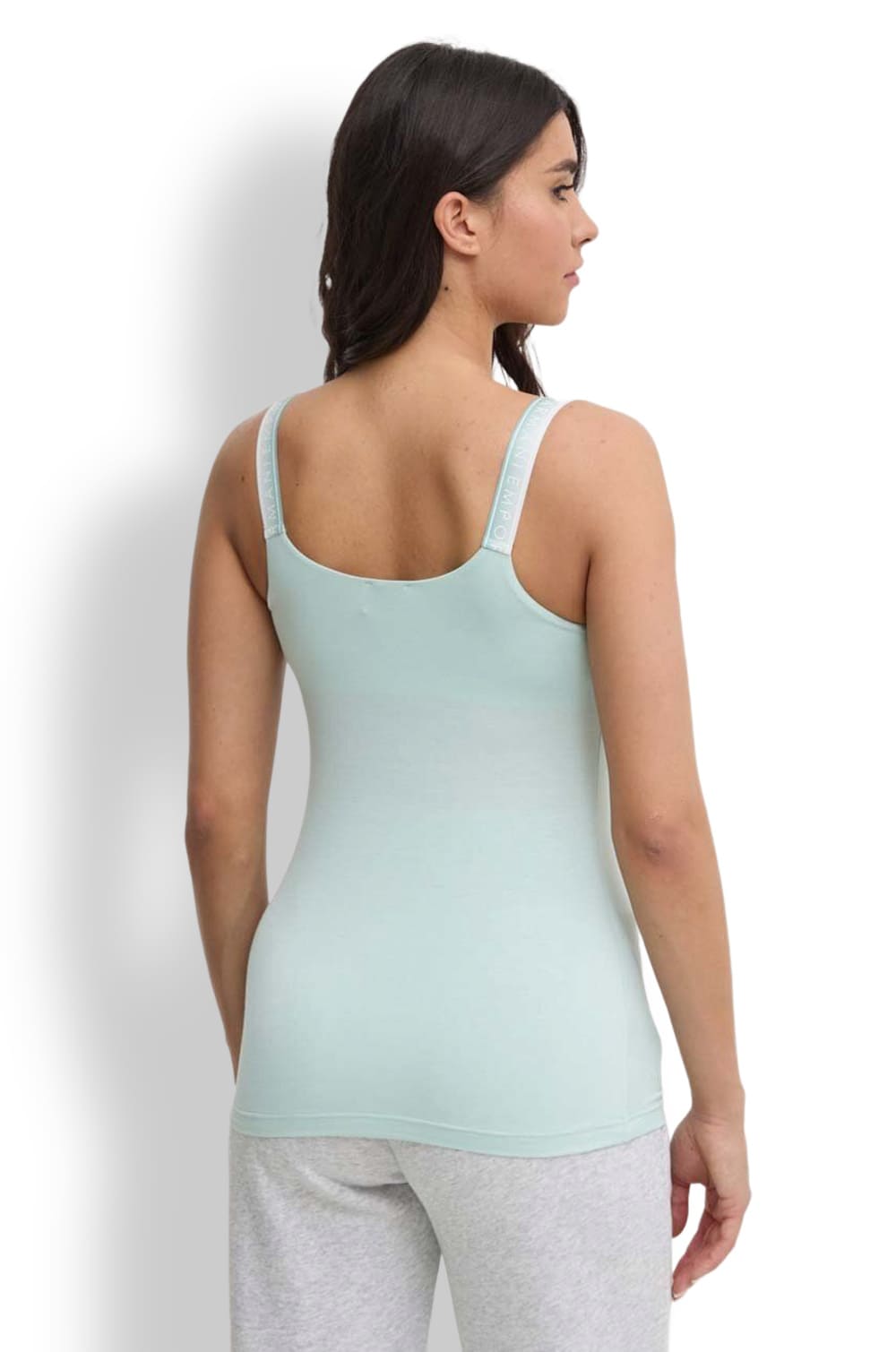 Топ-майка из вискозы Emporio Armani 164237 4R226