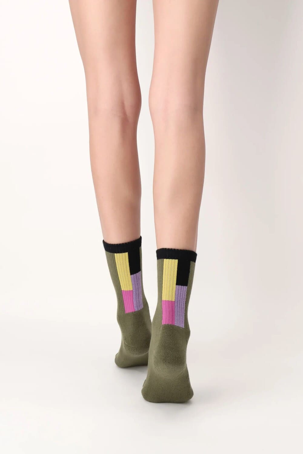 Носки-ботильоны из хлопка, 2 пары (бипак) Oroblu Twins Combine