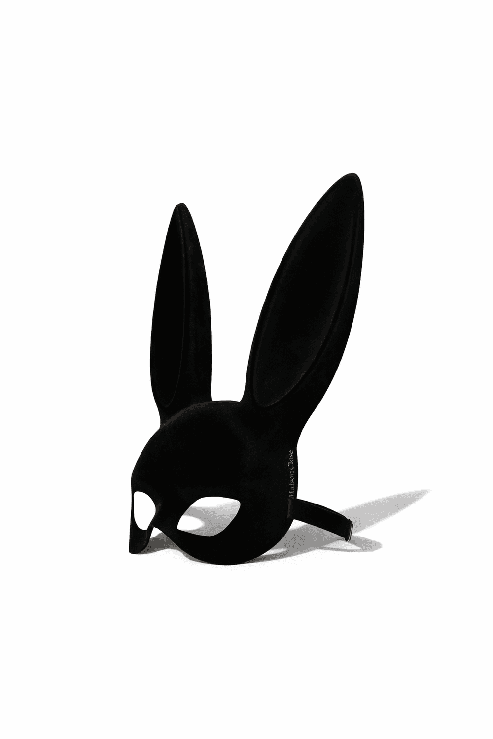 Бархатная маска кролика с помпоном Maison Close 563476