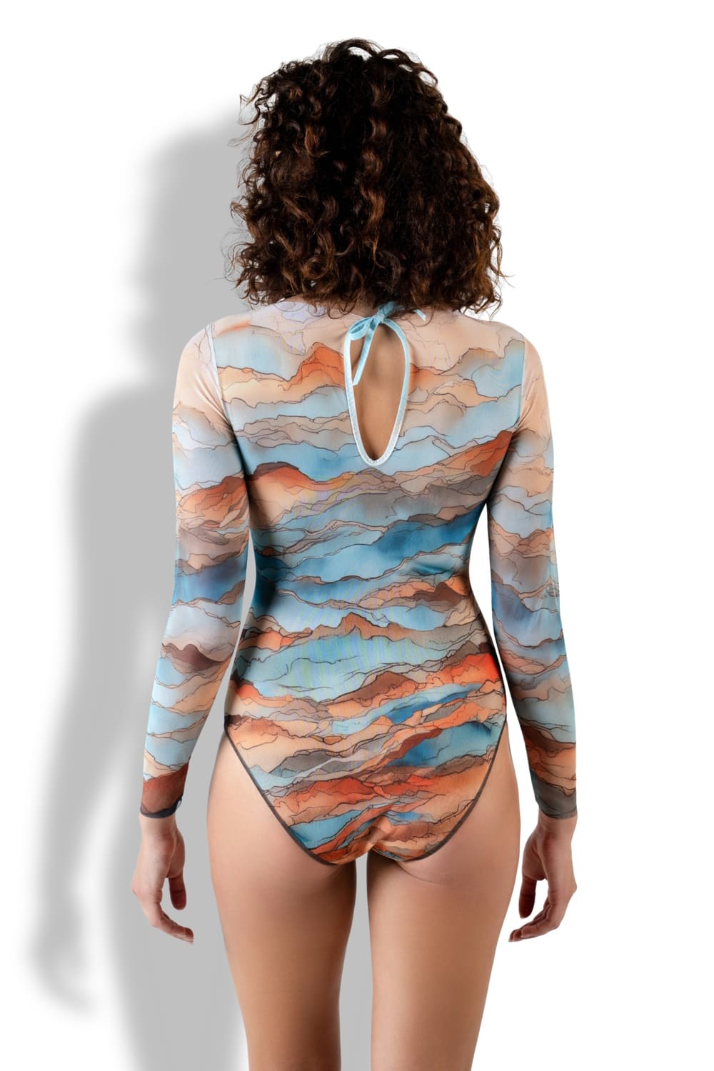 Слитный умный купальник с длинным рукавом Анза RoDaSoleil