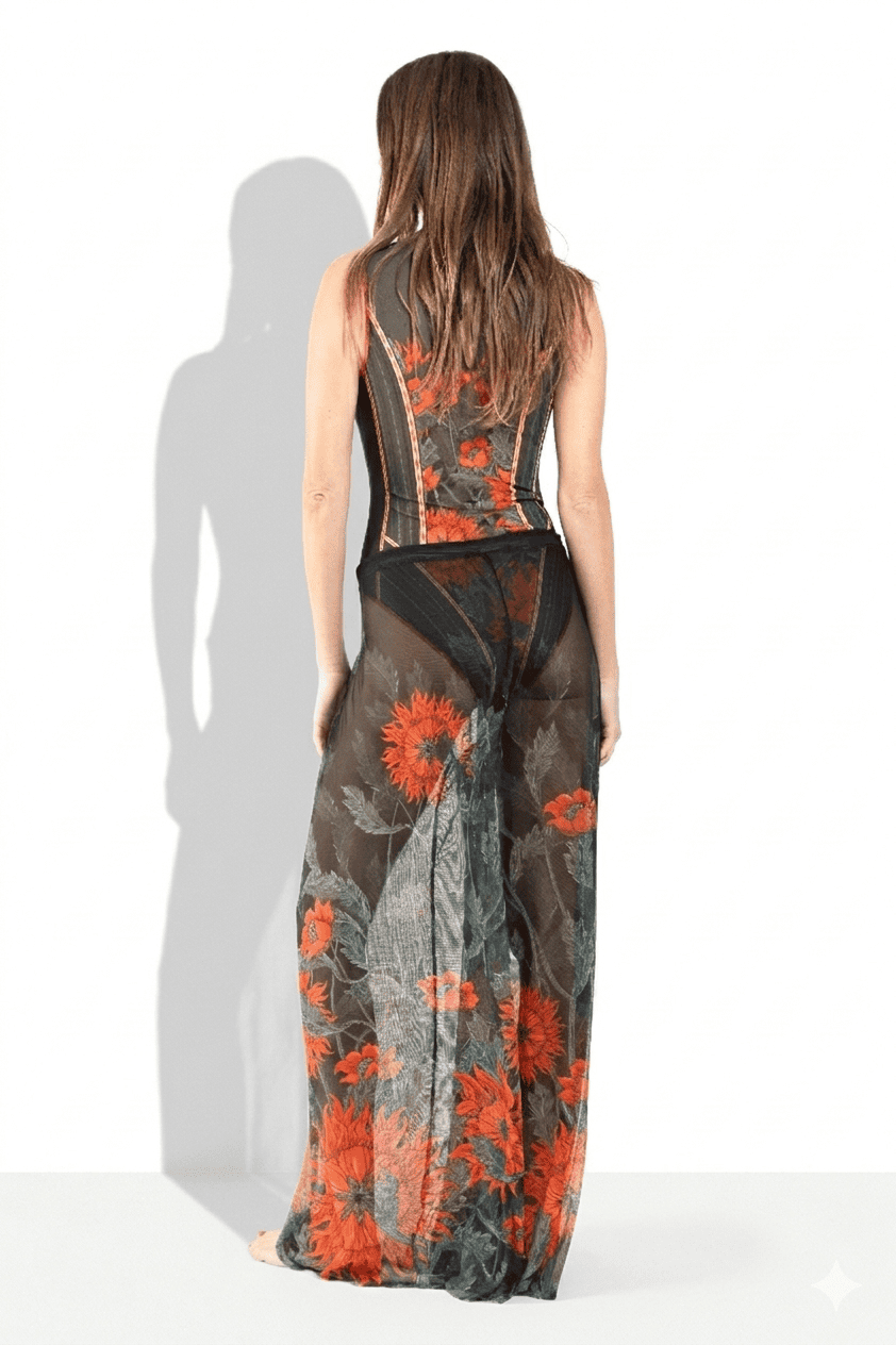 Пляжные брюки, пропускающие загар Аркан Солнце Оранжевый RoDaSoleil