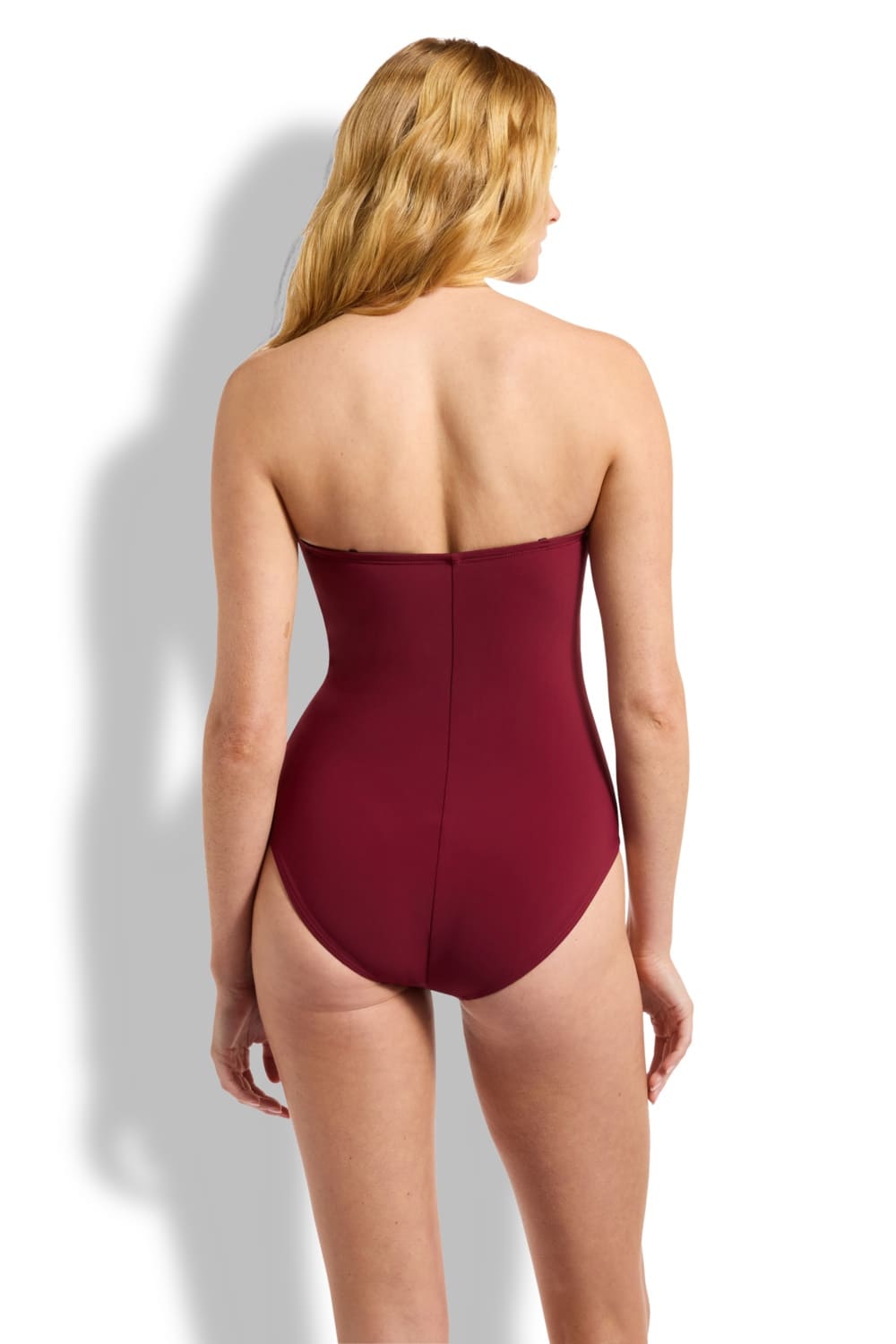 Слитный купальник бандо JETS J10789