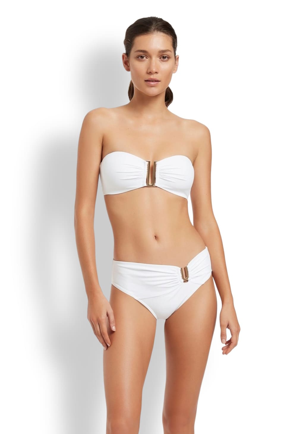 Купальник бандо и плавки слип JETS J40256/J3775