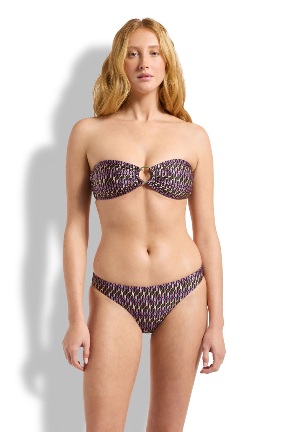 Купальник бандо и плавки хипстеры JETS J40809/J30245