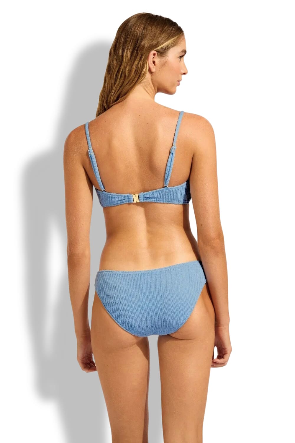 Купальник бралетт + плавки с высоким вырезом Seafolly 31173-861/40305-861