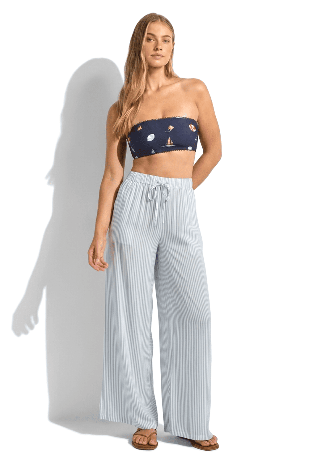 Пляжные брюки из вискозы Seafolly 55677-PA