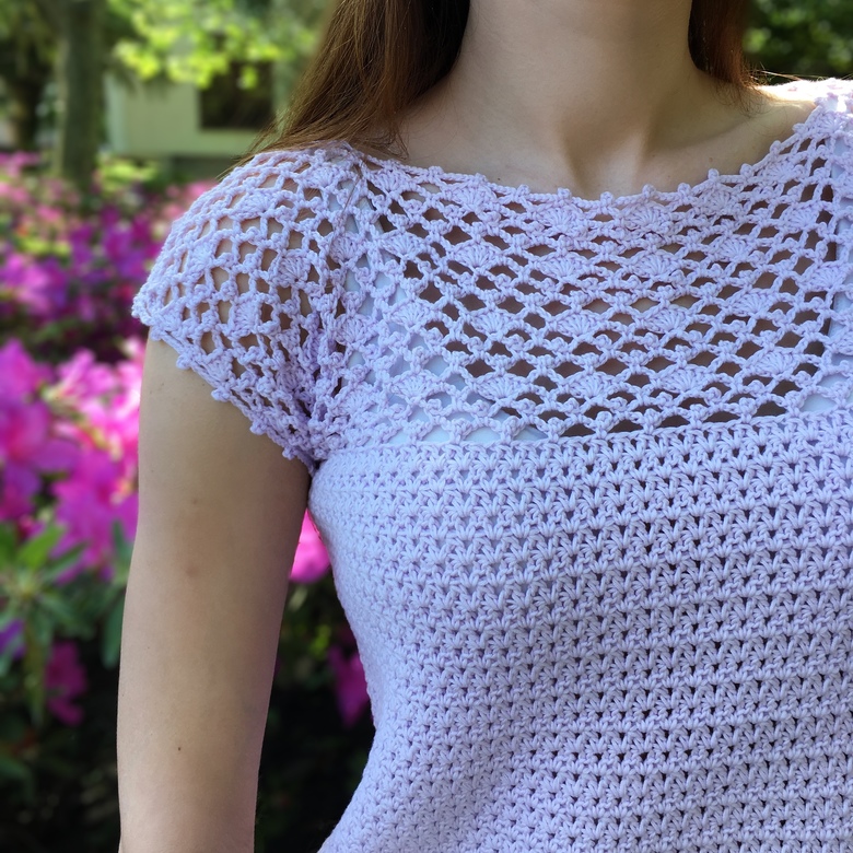 МК "Топ Сирень" крючком