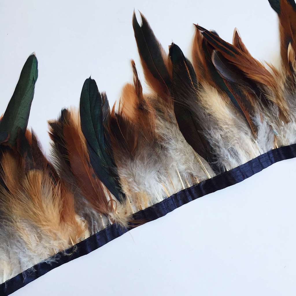 Перья Петуха 17-20 см Натуральный