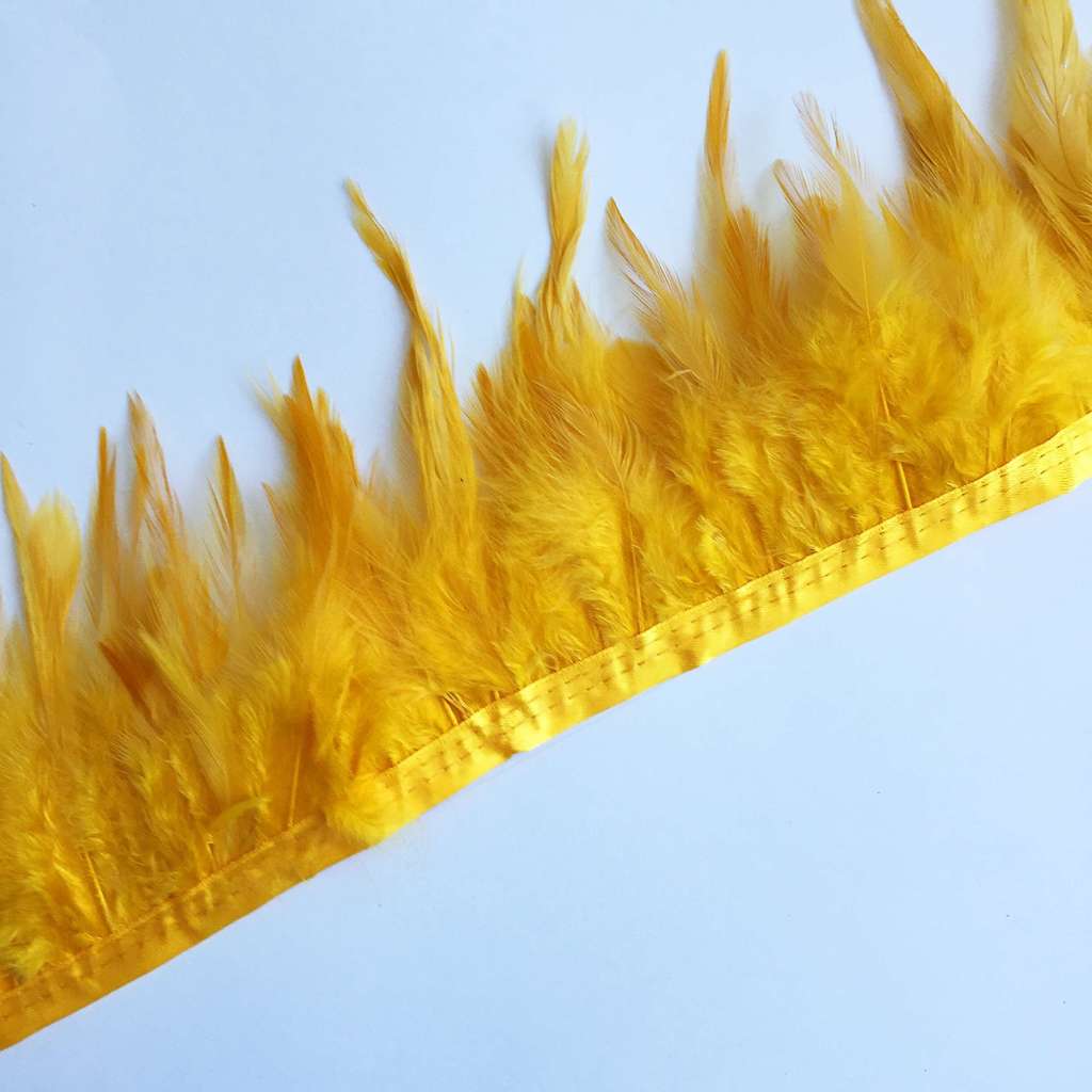 Перья Петуха 10-13 см Огненный