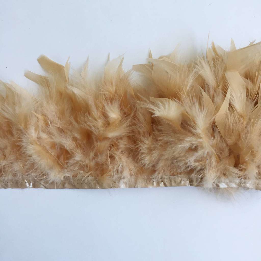 Перья Индейки Бежевый