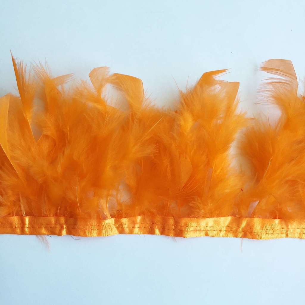Перья Индейки Оранж