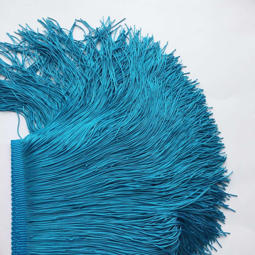 Бахрома 20 см Двойная Темно-Бирюзовый