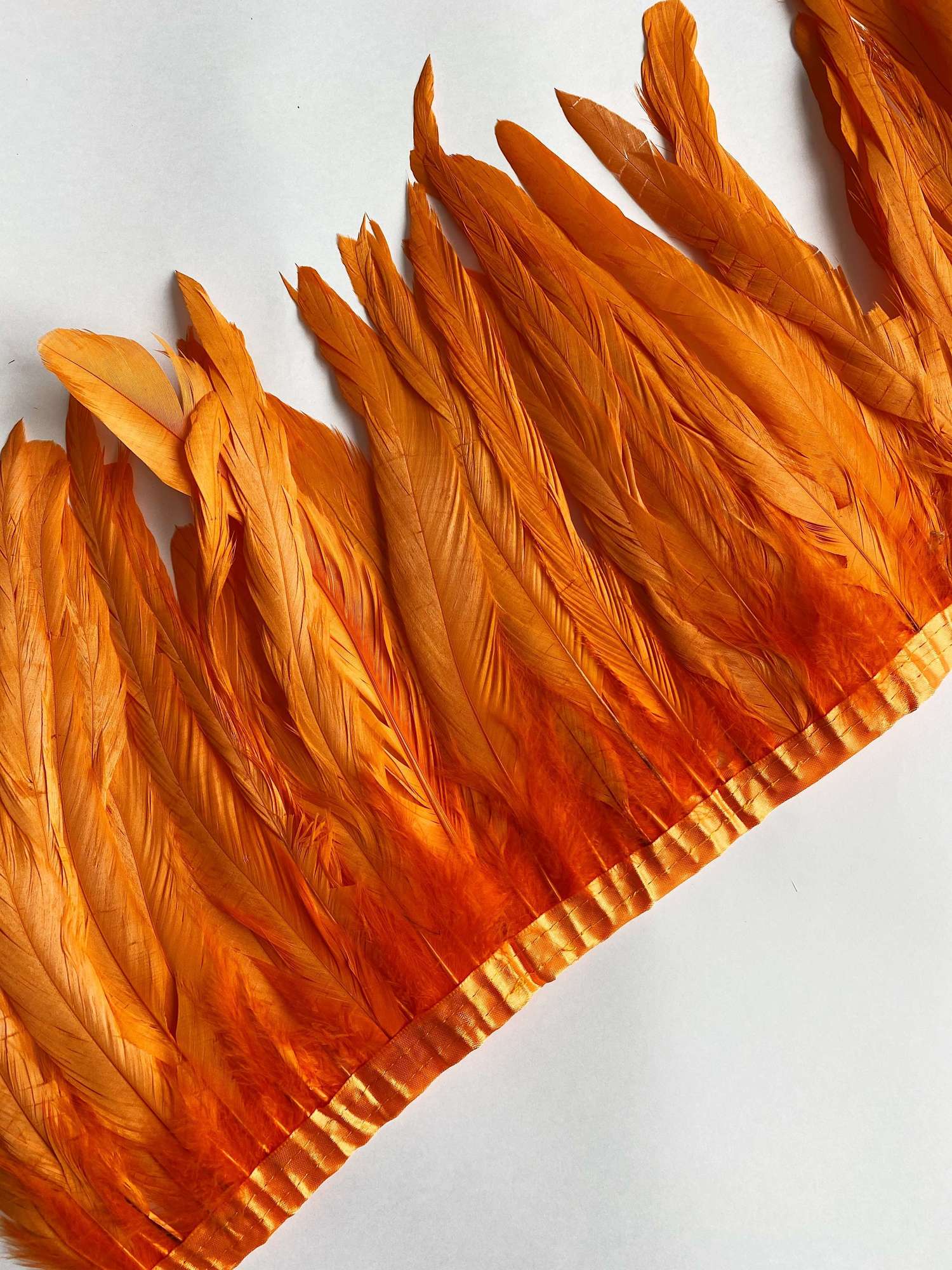 Перья Петуха 25-30 см Оранж