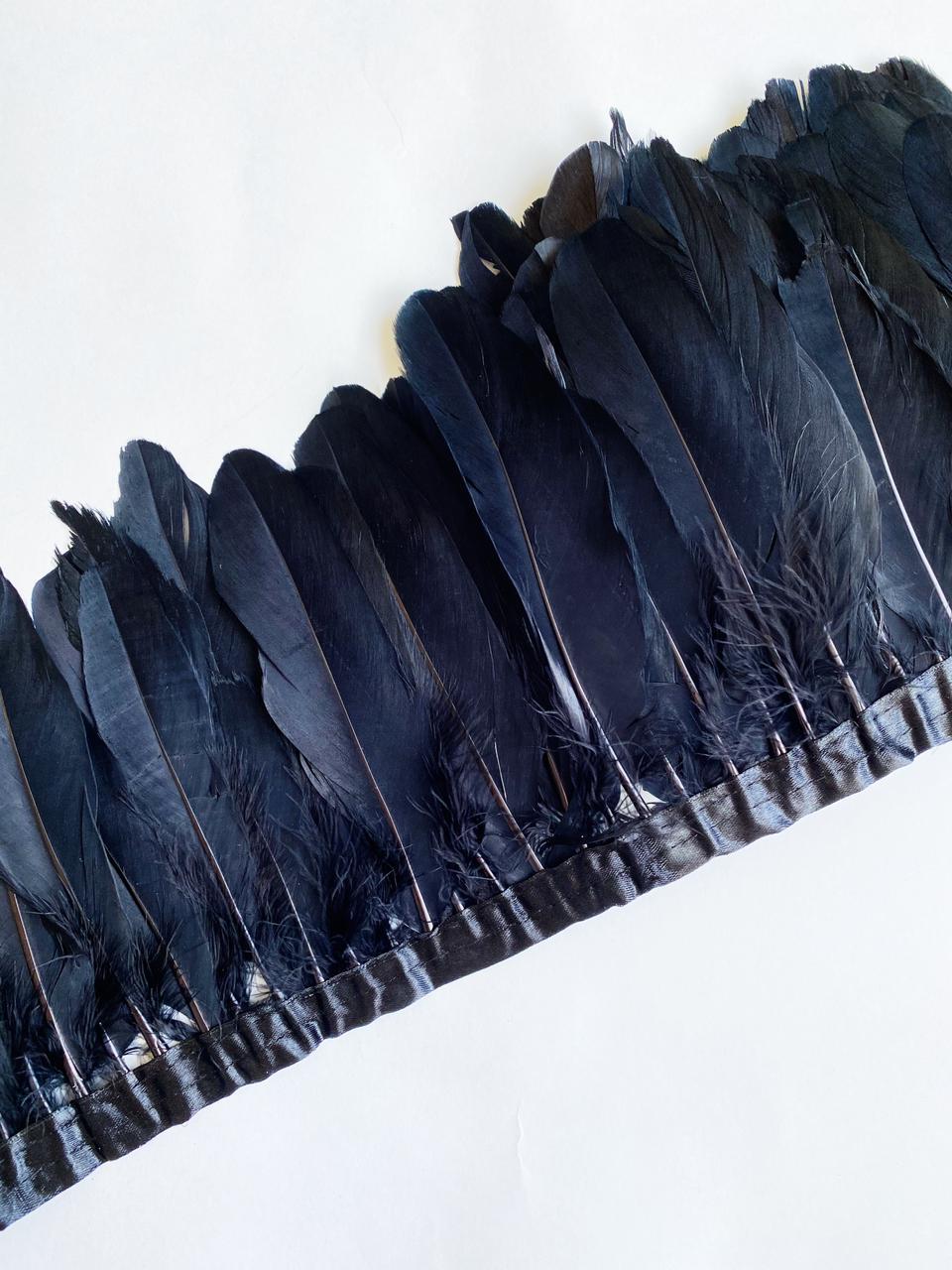 Перья Гуся Черный