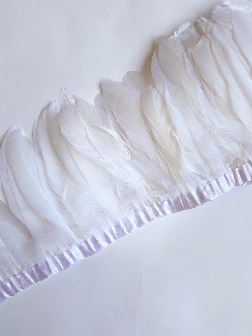 Перья Гуся Белый