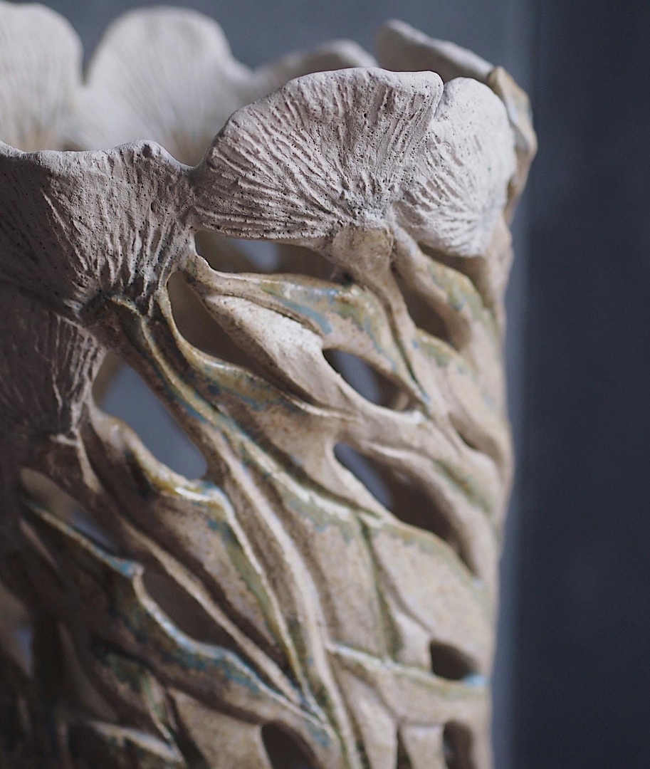 Резная ваза Зимний ветер