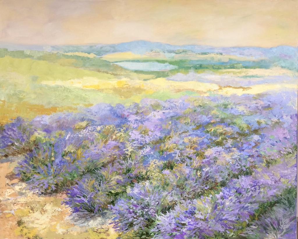 Лавандовые поля Бахчисарая