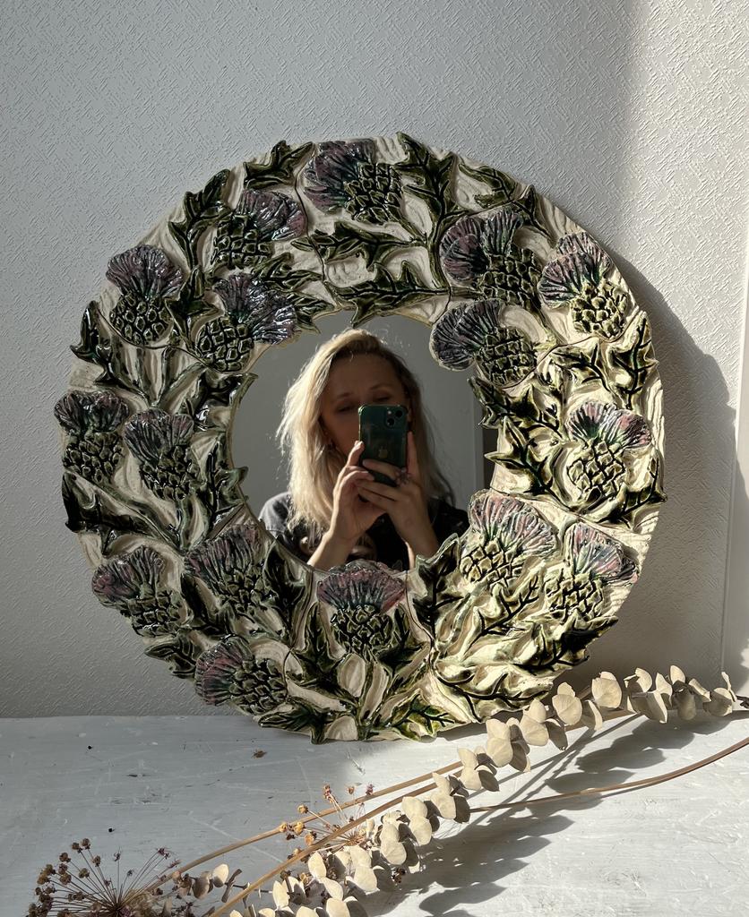 Зеркало Чертополох 46см