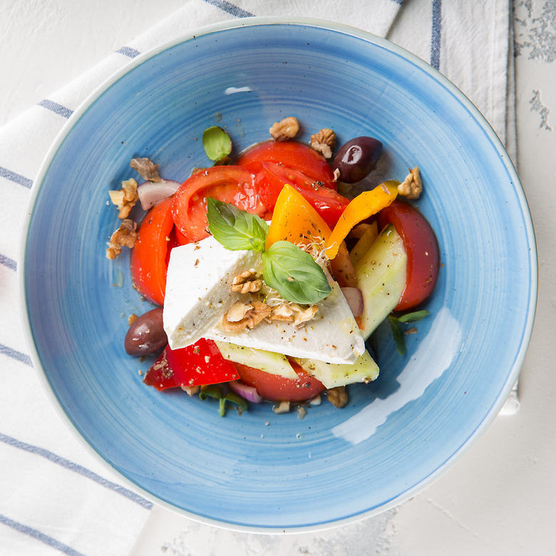 Традиционный греческий салат