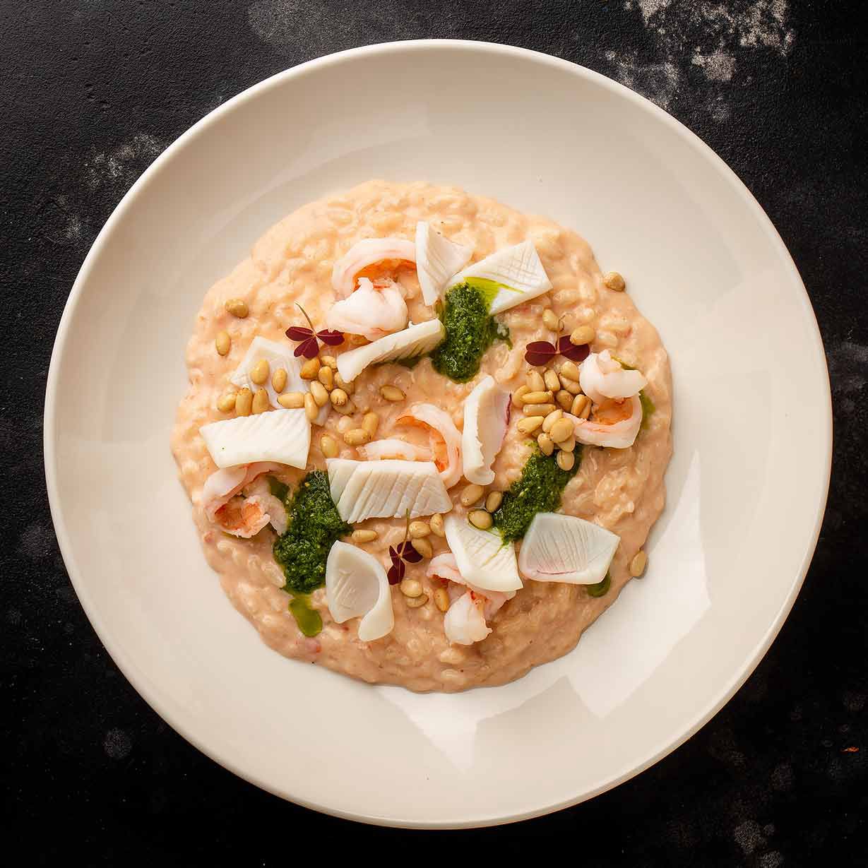 Ризотто с морепродуктами