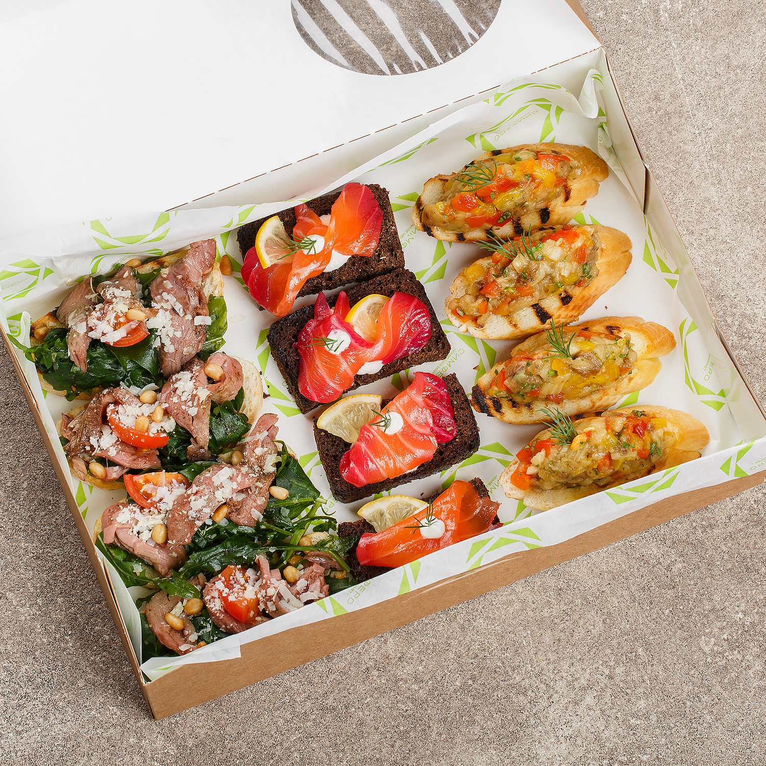 Бокс брускетт