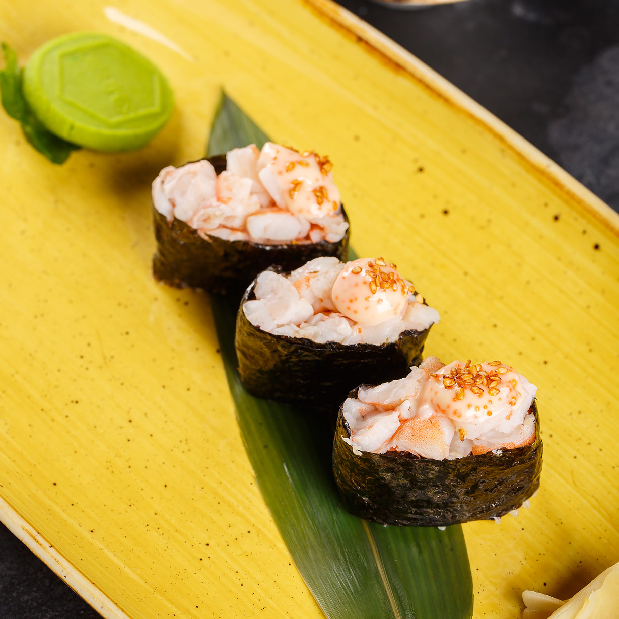 Гункан Феликс с креветкой