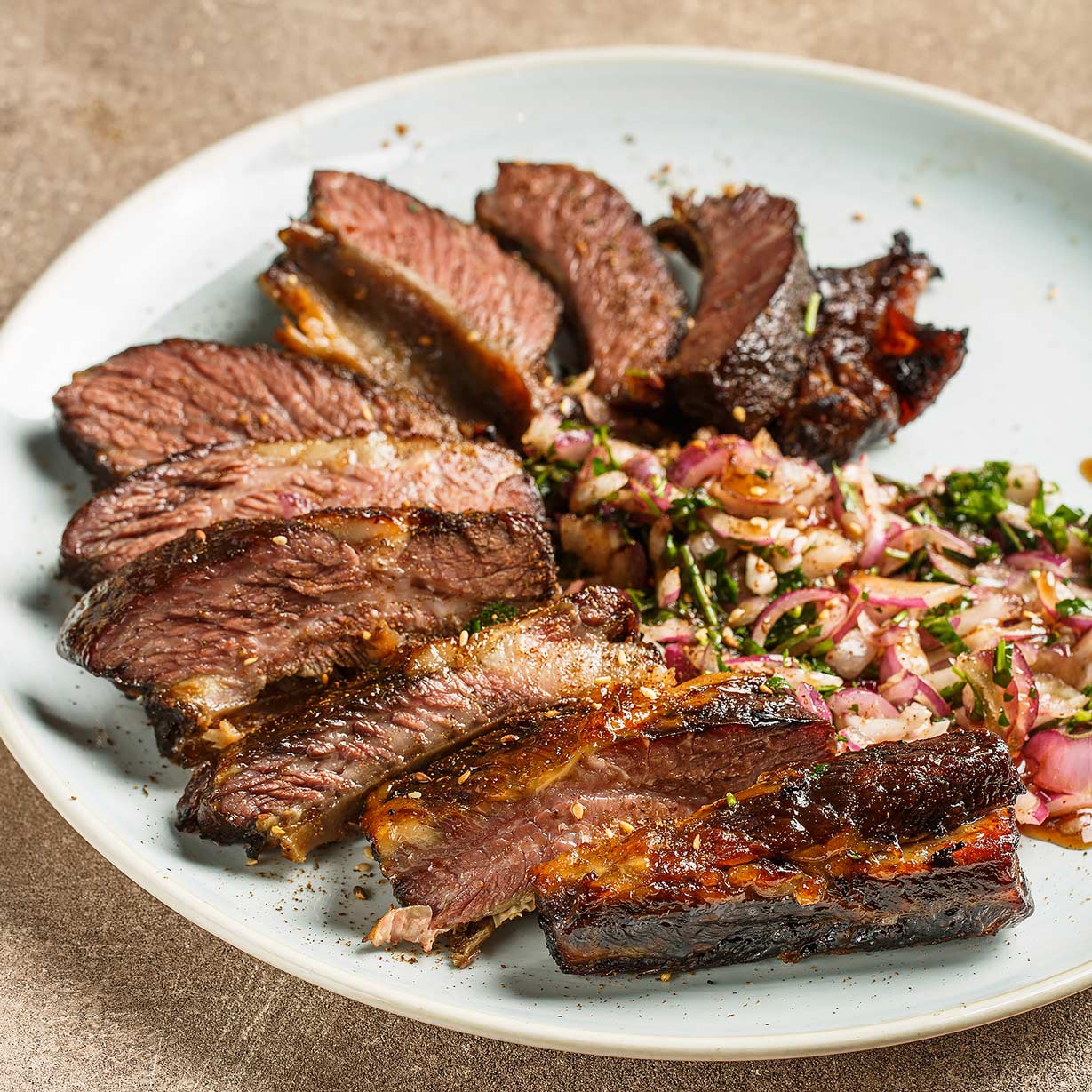 Говяжьи ребра кальби.