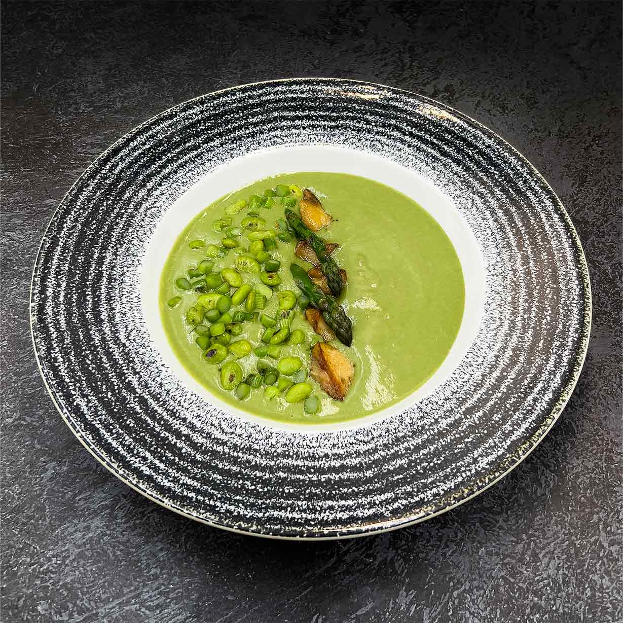 Крем суп из спаржи