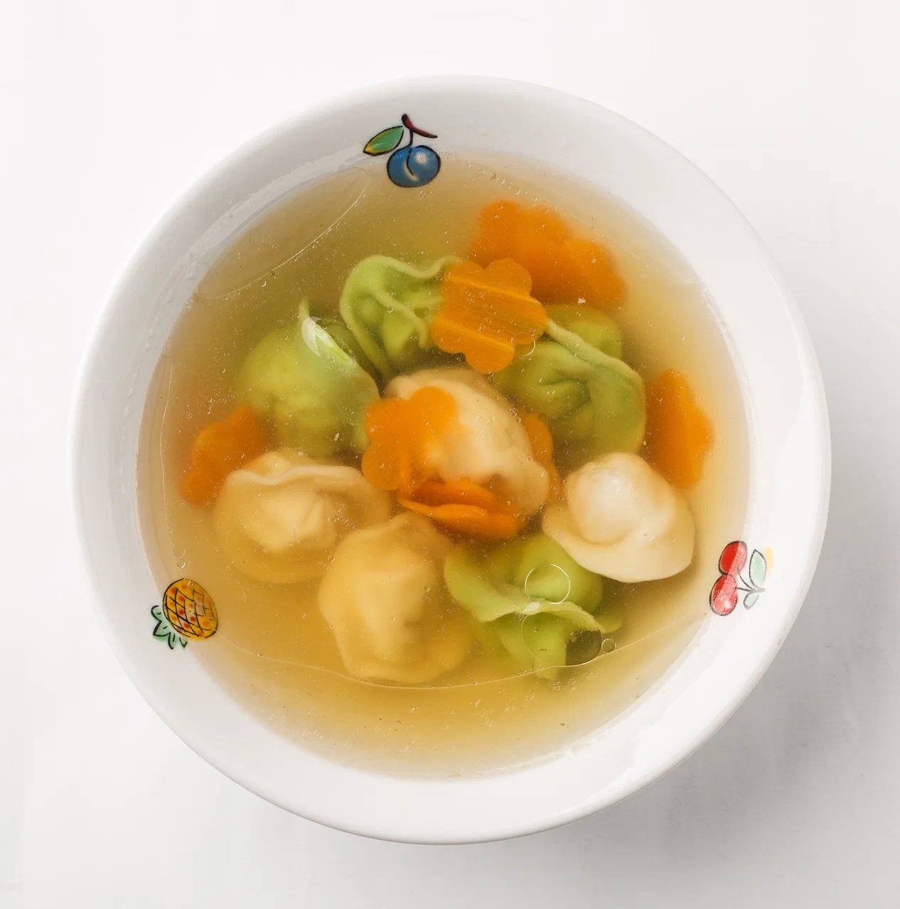 Супчик с пельмешками