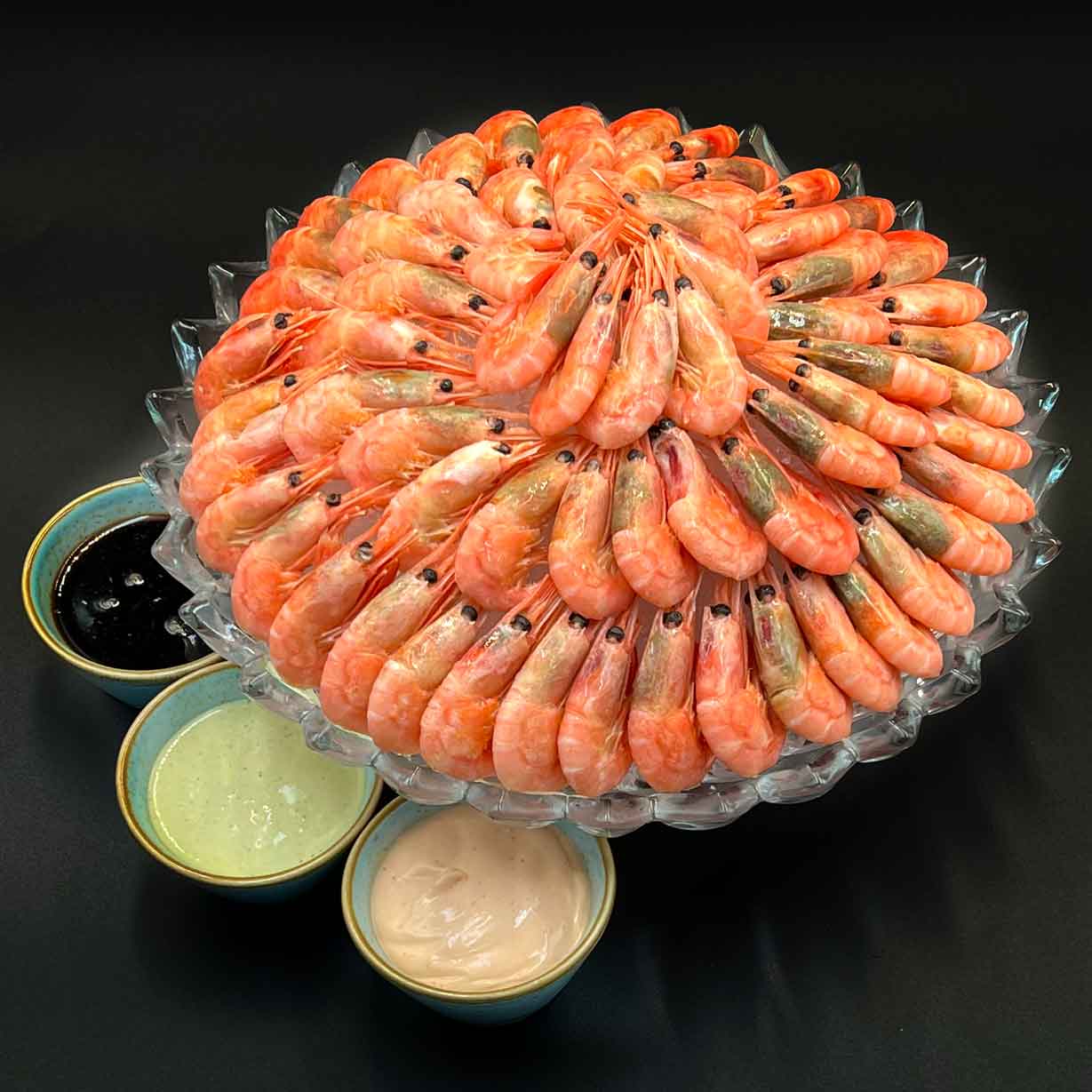 Креветки Грендладские на льду