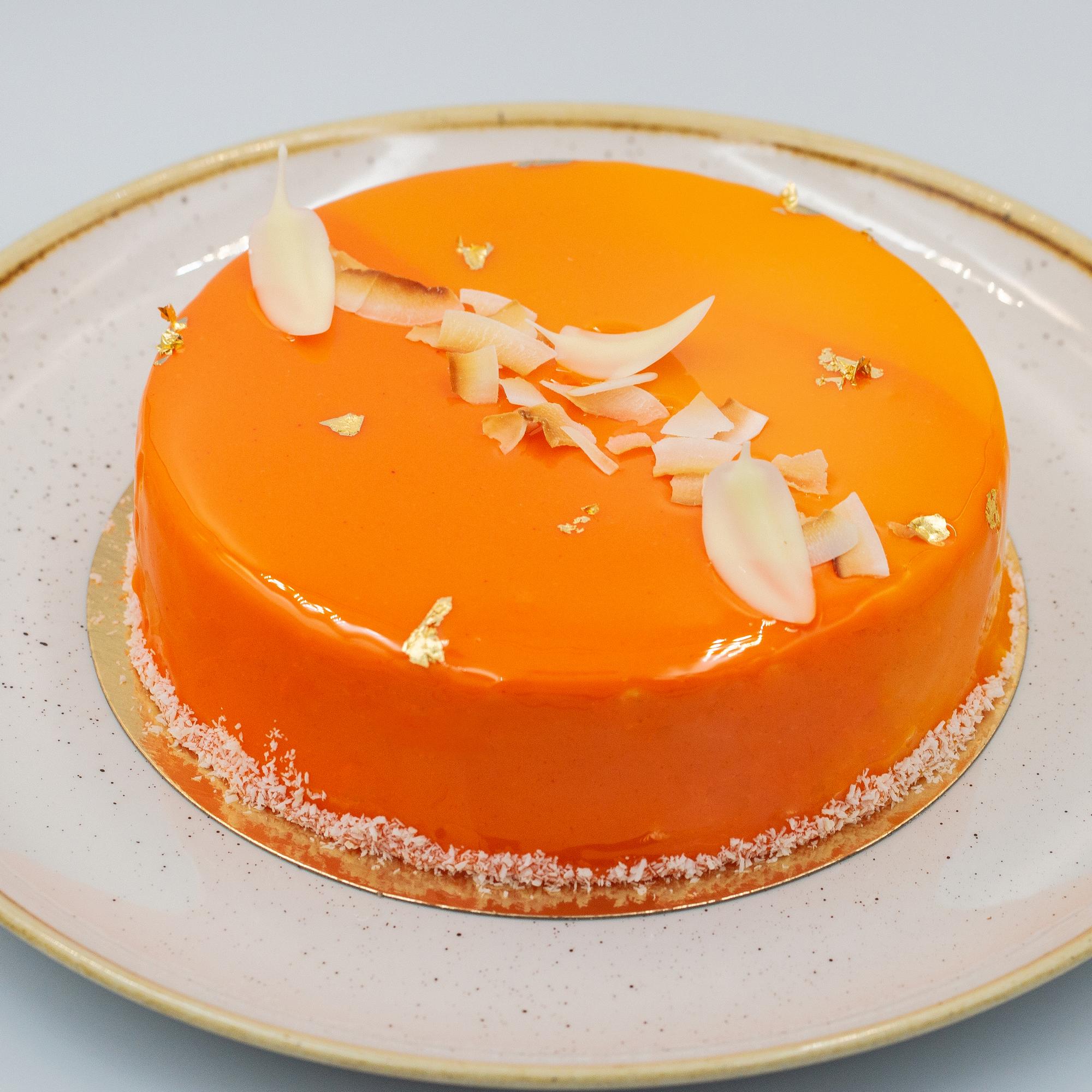 Торт муссовый манго - маракуйя