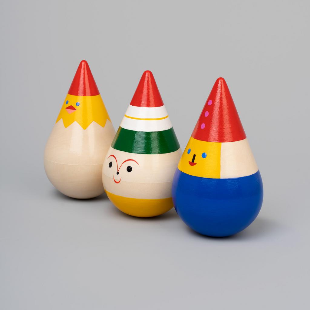 Неваляшки со звоном в форме капли