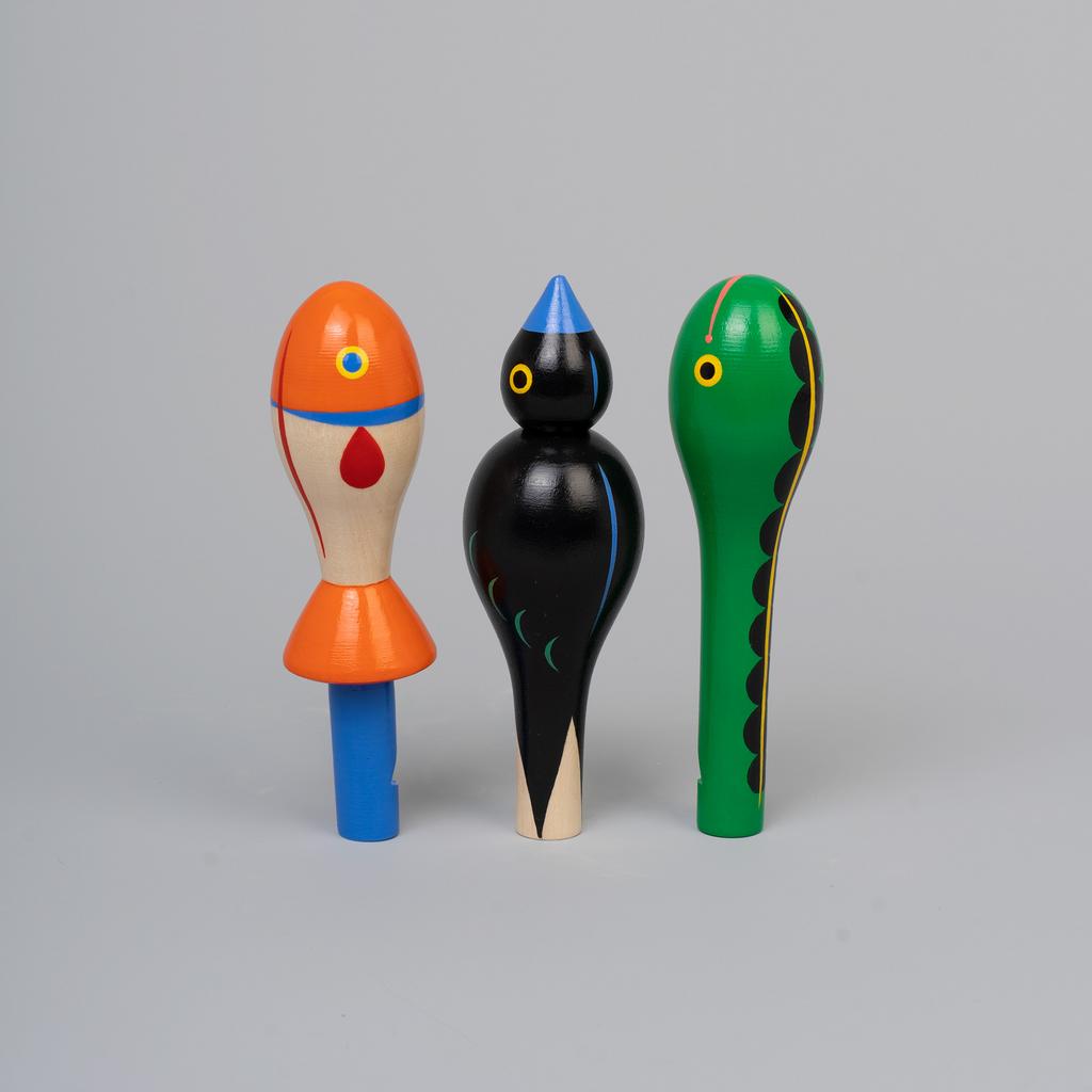 Свистульки РЫБКА, ПТИЧКА и ЗМЕЙКА