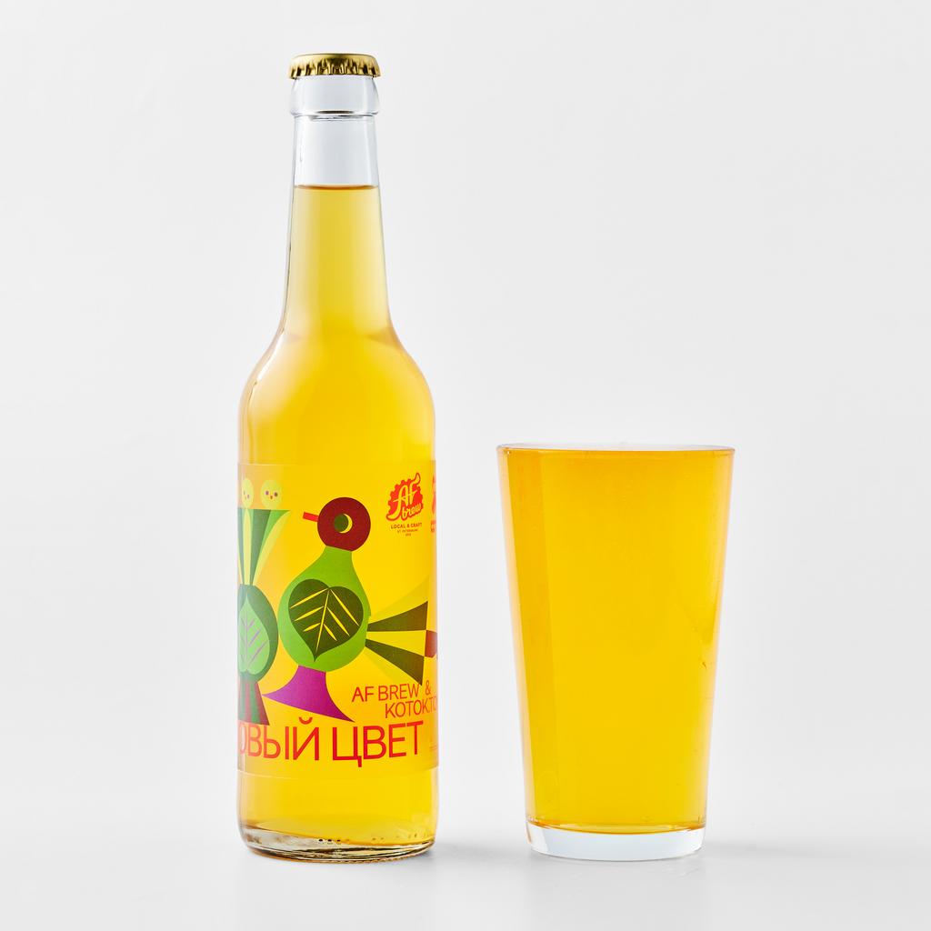 KOTOK+AF BREW: лимонад ЛИПОВЫЙ ЦВЕТ