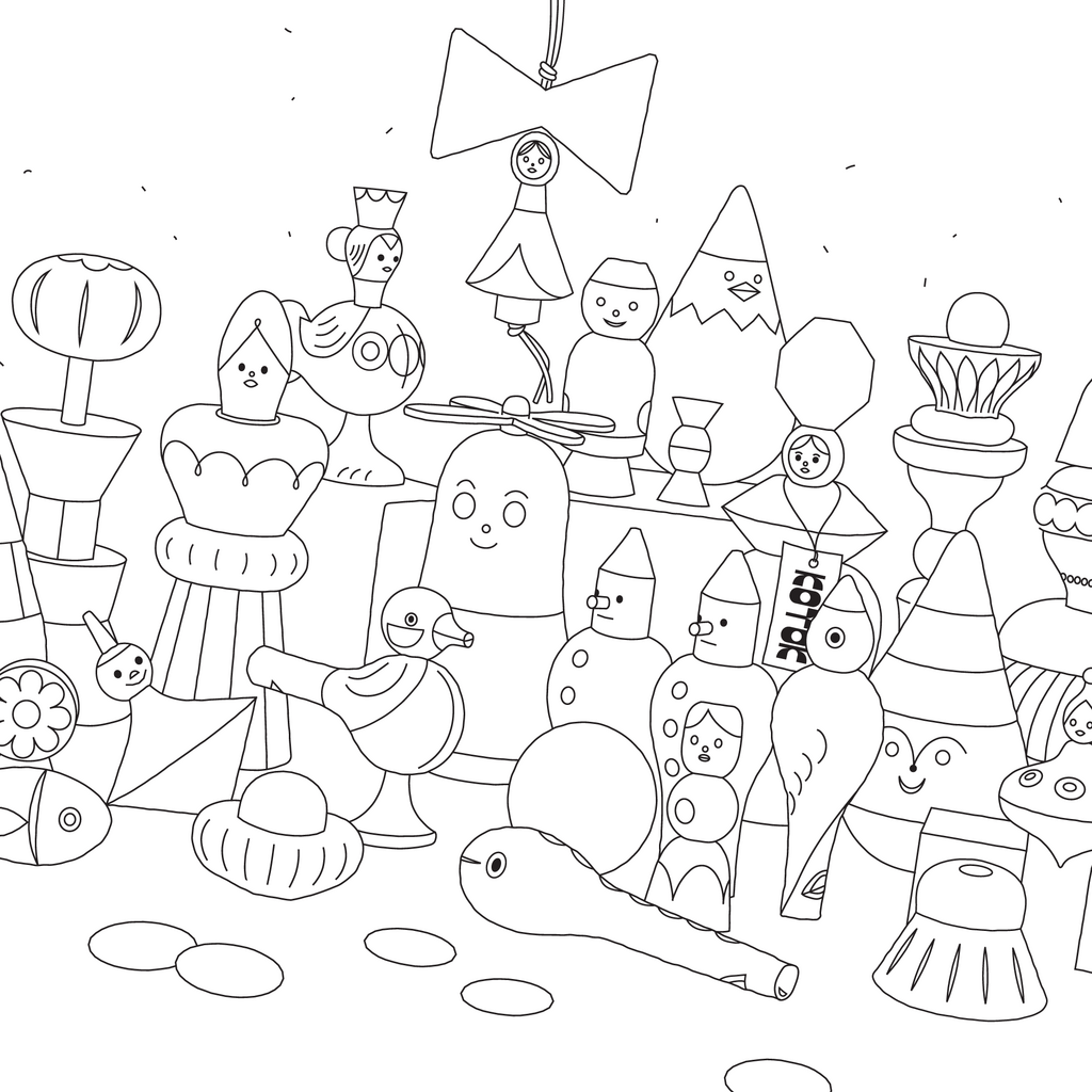 Раскраска FAMILY PORTRAIT