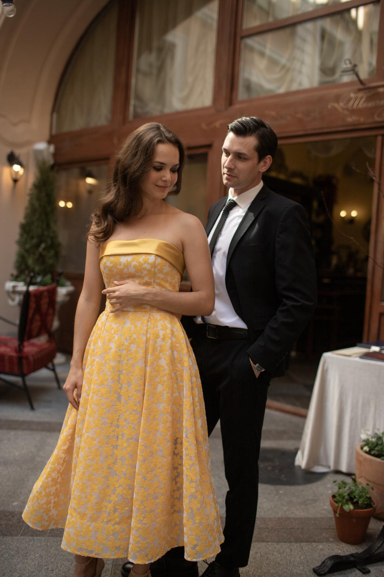 Вечернее корсетное платье «Шанталь