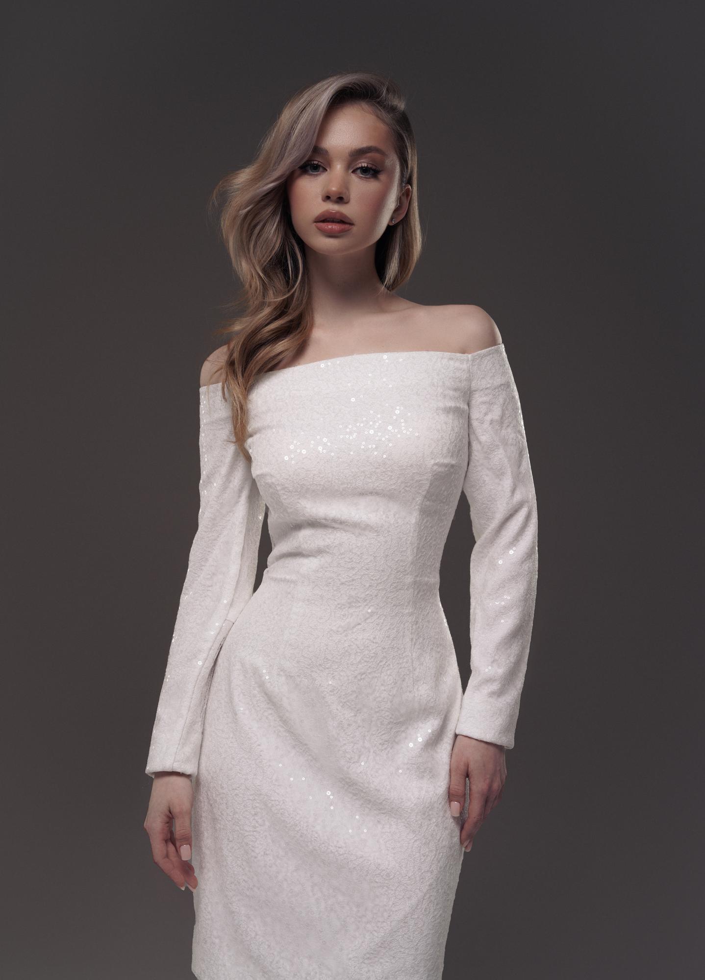 Свадебное платье-мини Barbellino