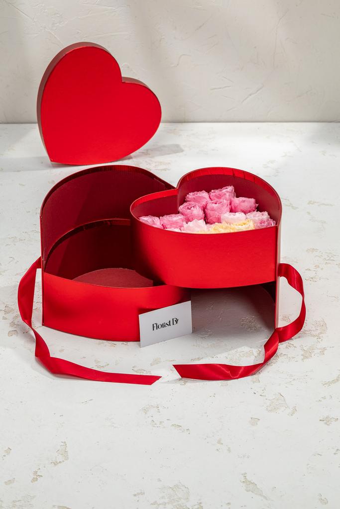 Сердце раздвижное  METALIC