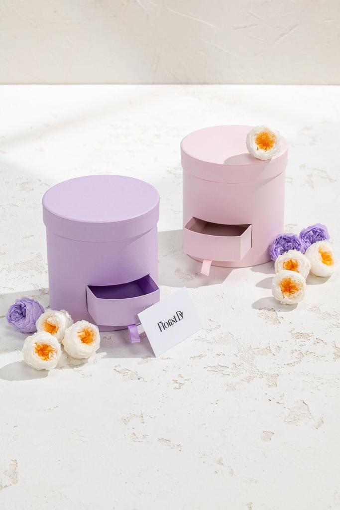 Цветочный бокс с Выдвижным ящичком