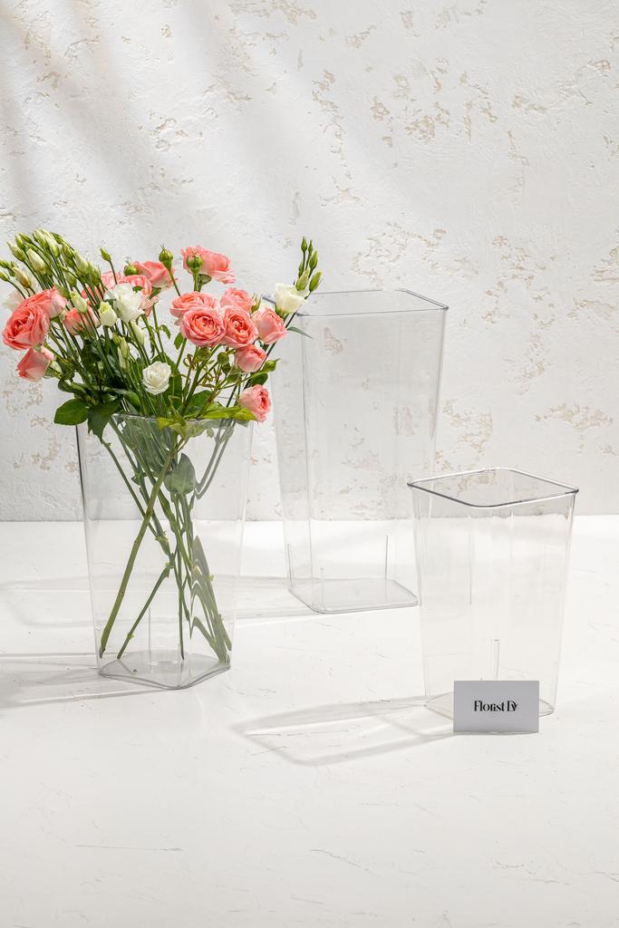 Ваза оргстекло - Квадратная