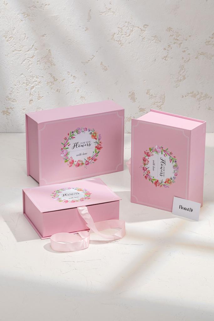 Набор прямоугольных коробочек