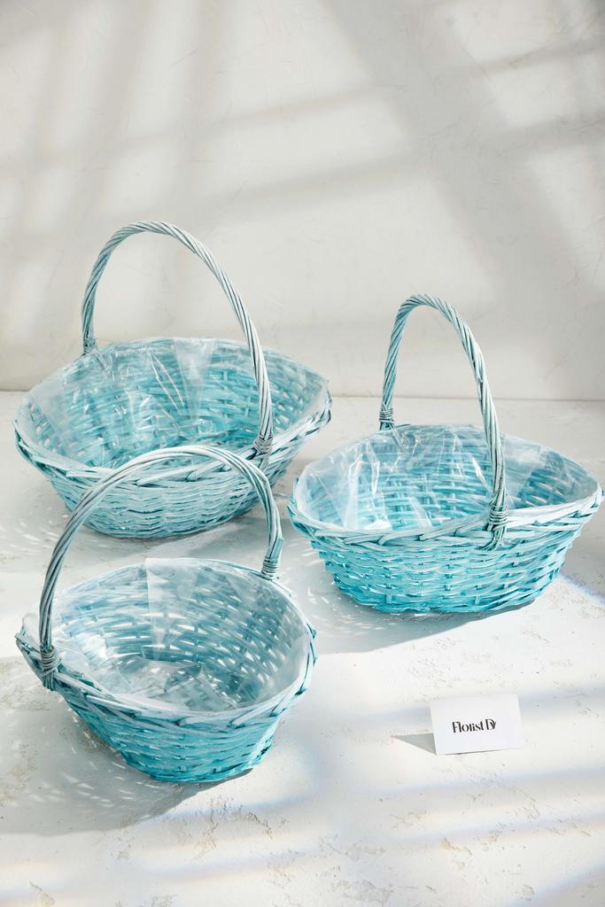 Набор корзин лукошко (3шт.) - Средние - Тиффани