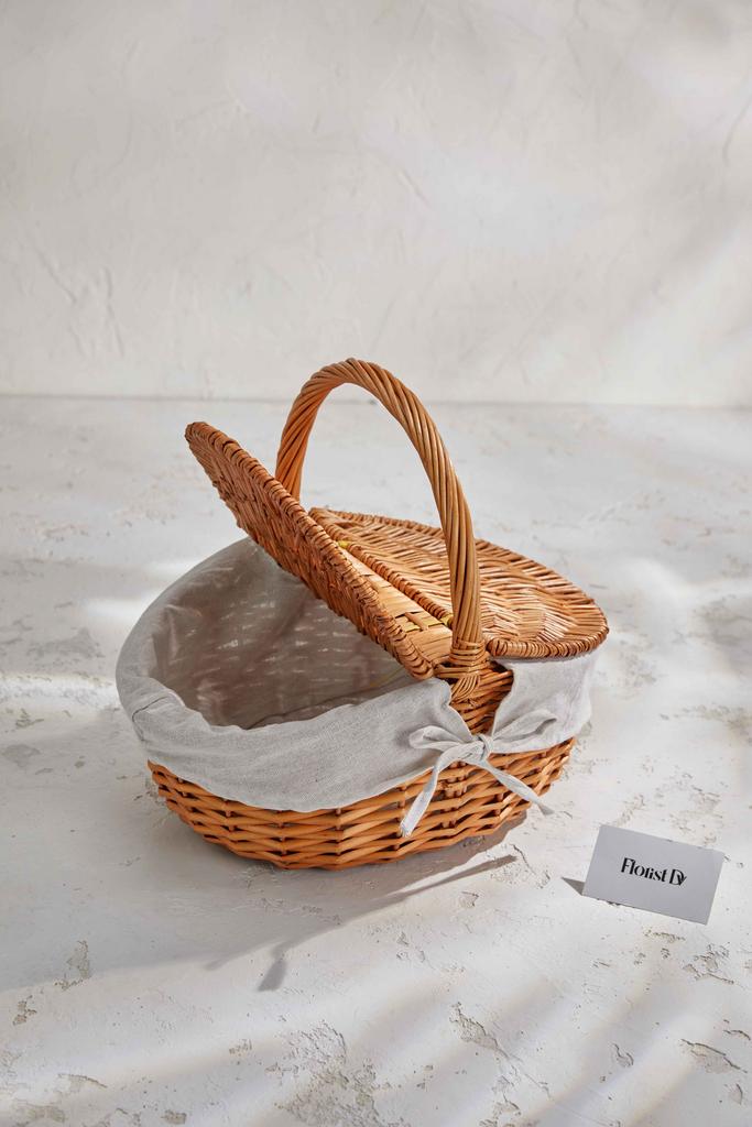 Корзина для пикника - Коричневая