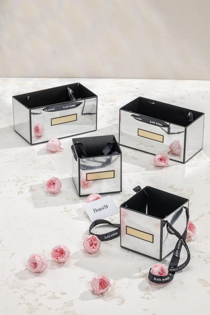 Сумочки металлизированные 2 шт в комплекте