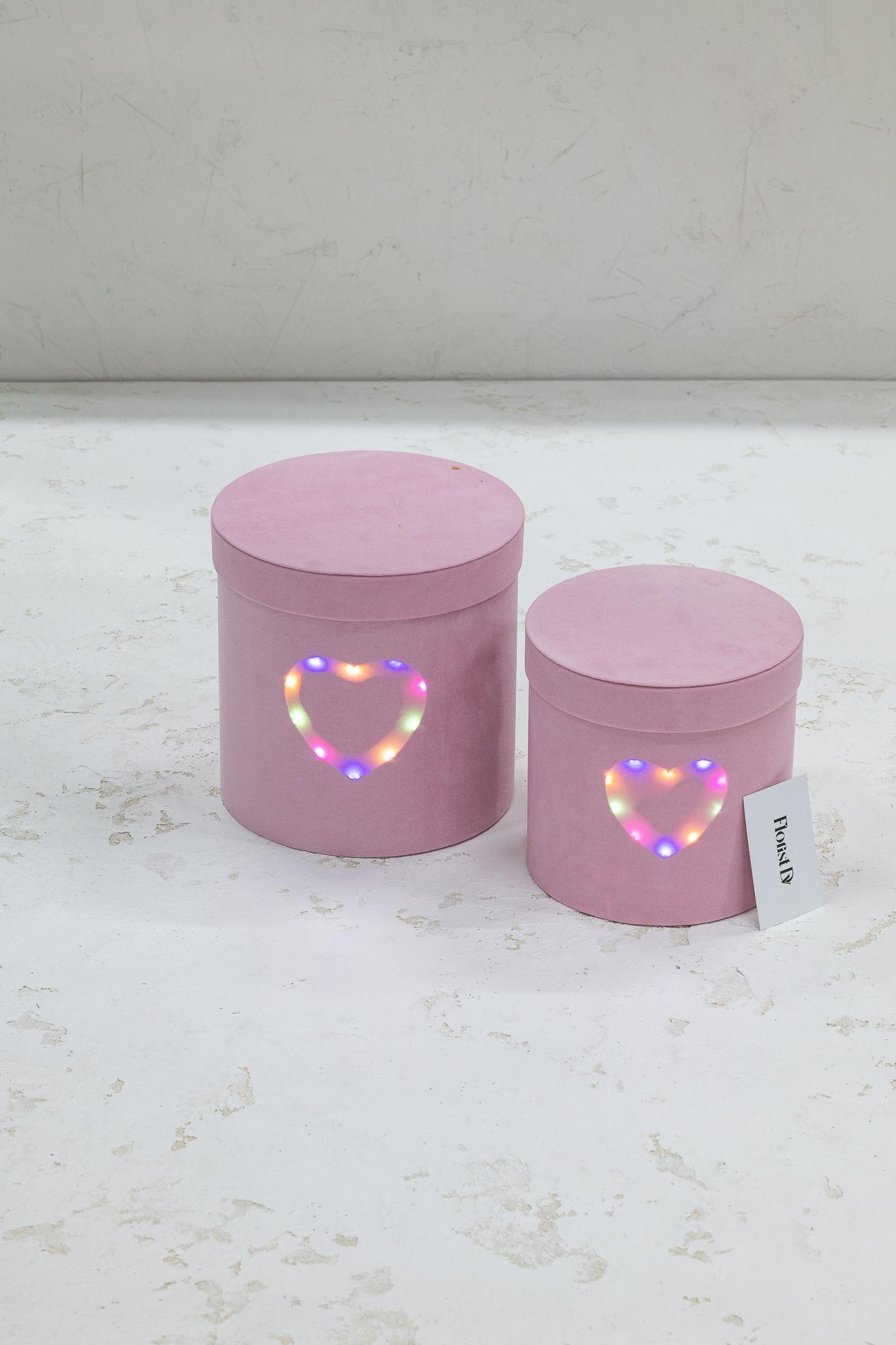 Набор бархатных коробочек 'Light Heart'