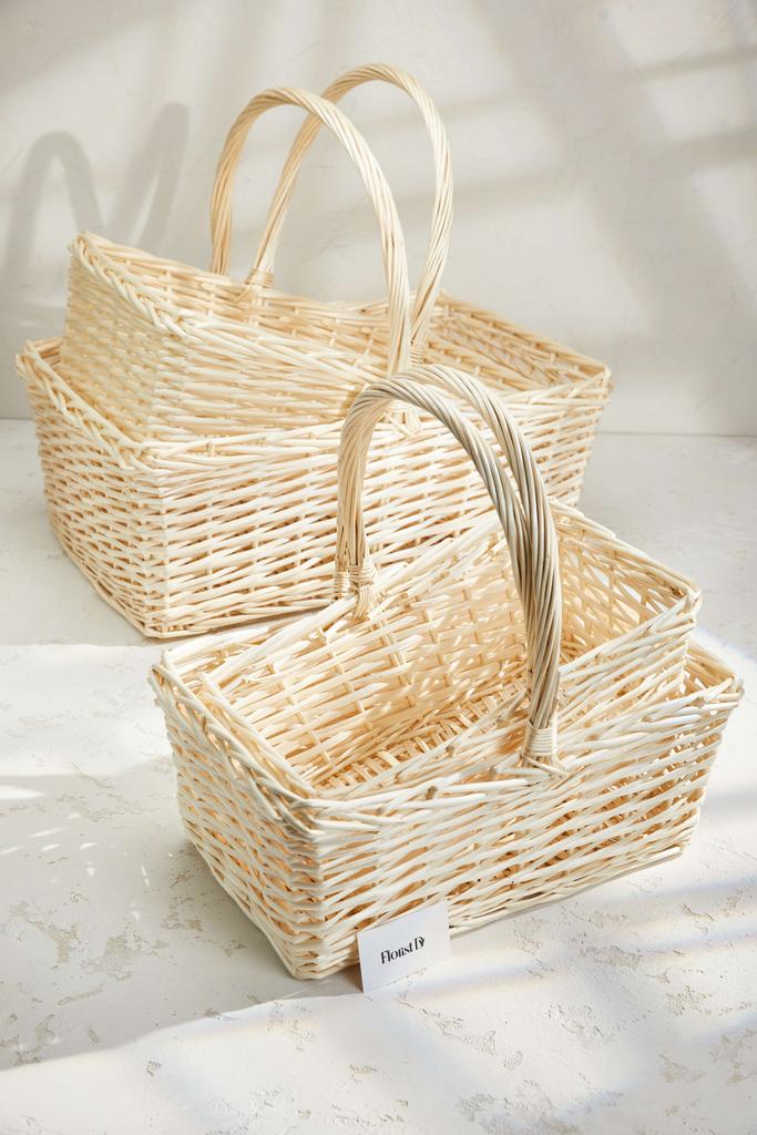 Набор квадратных корзин (4шт.) - ГИГАНТ- Молочные